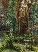Ivan Shishkin Woodland china oil painting artist